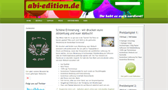 Desktop Screenshot of abi-edition.de