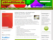 Tablet Screenshot of abi-edition.de